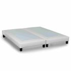  Sommier déco Ecru 2x90x200 Lattes Multiplis