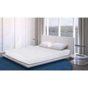 RECA BEDDING Matelas KINÉ CONFORT 200x200 cm - Mémoire de forme - Equilibré - 20 cm - 85kg/m3 - 2 personnes