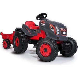 SMOBY Tracteur Stronger XXL + Remorque