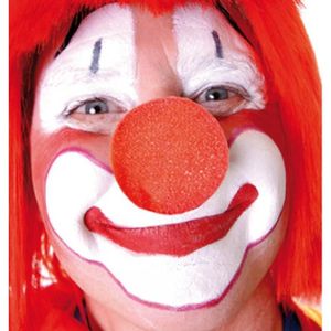 MASQUE , DÉCOR VISAGE 12 nez clown mousse
