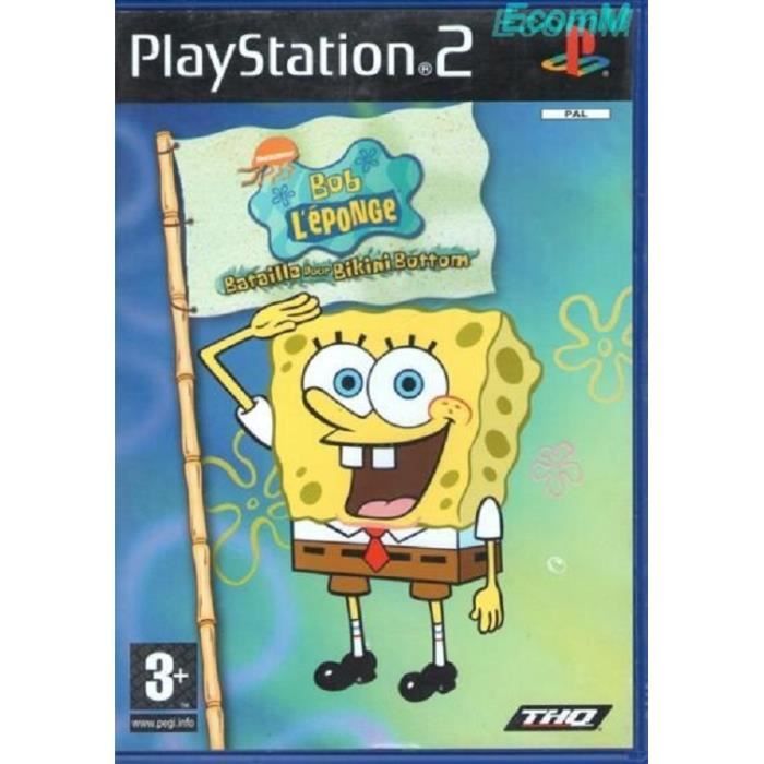 Bob L Eponge Bataille Pour Bikini Bottom Ps Achat Vente Jeu Ps