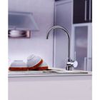  Mitigeur cuisine Chrome col de cygne