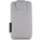 HOUSSE-COQUE TELEPHONE Etui à rabat aspect croco blanc vernis iPhone 3GS