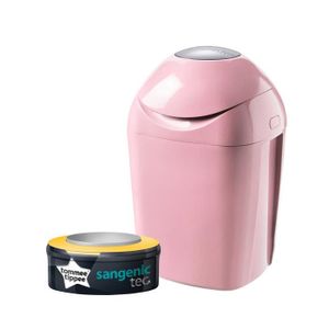TOMMEE TIPPEE Sangenic Poubelle ? Couches TEC Rose