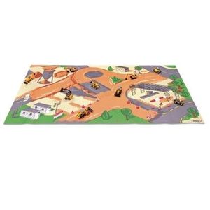 NOREV Tapis De Jeu Construction + 1 Vehicule