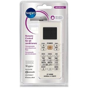 Wpro Télécommande universelle pour climatiseurs fixes. Adaptable sur plus de 4000 mod?les. 9 fonctions