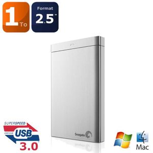 DISQUE DUR EXTERNE Seagate Backup Plus 2.5" 1To USB3.0 Silver DISQUE DUR EXTERNE Seagate Backup Plus 2.5" 1To USB3.0 Silver