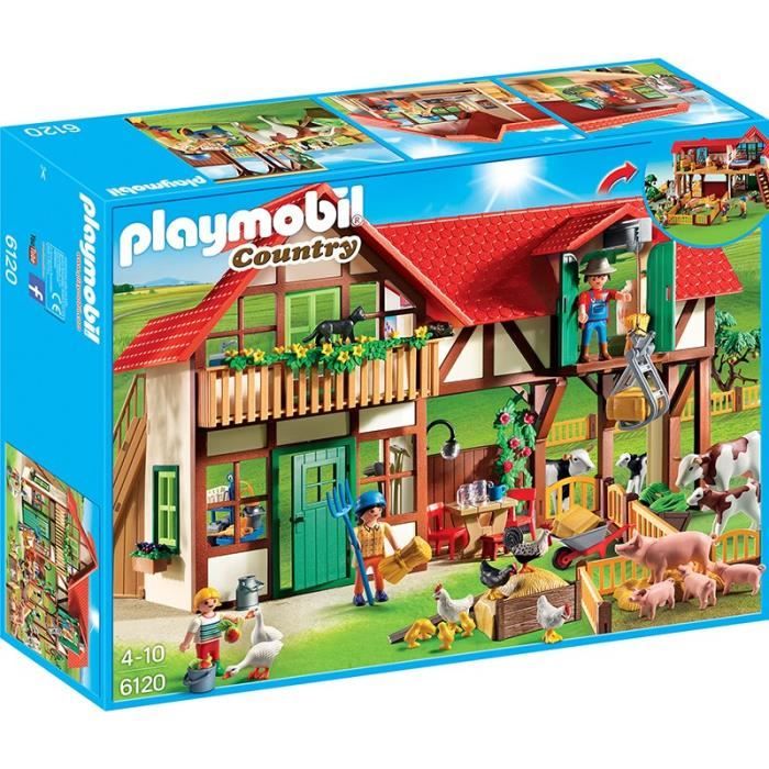 Playmobil® 6120 Grande Ferme Nouveauté 2015avec étables, atelier