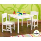 IMITATION PROFESSION-ACTIVITE DE GRANDS Aspen Ensemble Table et Chaises Blanc
