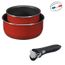 CASSEROLE - MARMITE  TEFAL INGENIO Set 2 casseroles ROUGE BUGATTI