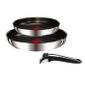  TEFAL set poêle 24/28 cm Ingenio Gourmet inox