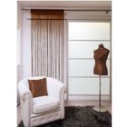 RIDEAU - DOUBLE RIDEAUX - VOILAGE - PANNEAU JAPONAIS RIDEAU LAHORE 140X240 CHOCOLAT