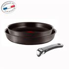  TEFAL INGENIO GOURMET lot de 2 poêles 24/28 cm