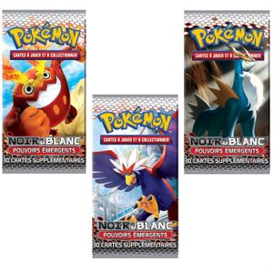 JEUX DE CARTE Booster Pokemon Noir & Blanc "Pouvoirs Emergents"