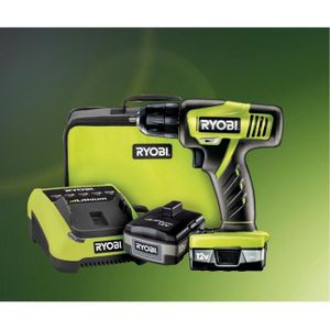 PERCEUSE - PERFORATEUR - VISSEUSE - DEVISSEUSE RYOBI Perceuse visseuse sans fil 12V