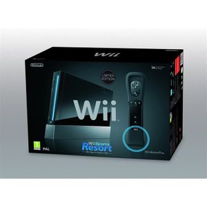 WII CONSOLE Wii NOIRE SPORTS RESORT