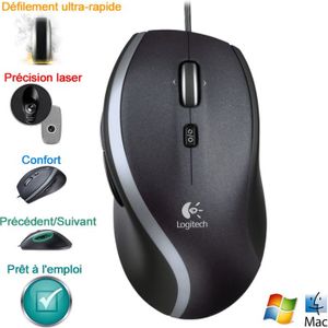 SOURIS Logitech Corded Mouse M500