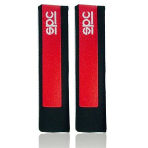 2 fourreaux SPARCO logo SPC rouge
