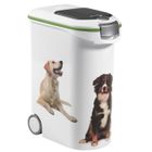 BOITE DE RANGEMENT CONTENEUR CROQUETTES CHIEN 52L-20KG