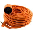 MULTIPRISE - RALLONGE - ENROULEUR Prolongateur 25 m orange  2 x 1.5