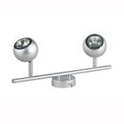 SPOTS - LIGNE DE SPOTS POP Spot 2 lumières argent