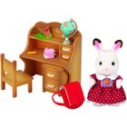 FIGURINE Fillette Lapin Choco / Bureau