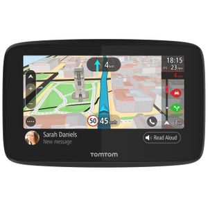 TOMTOM GO 5200 Cartographie Monde Trafic Zones de Danger ? vie et Appel Mains-Libres (1PL5.002.04) Noir