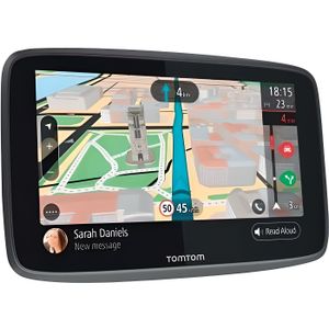 TOMTOM GO 520 Cartographie Monde Trafic Zones de Danger ? vie et Appel Mains-Libres (1PN5.002.04) Noir