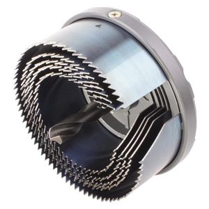 WOLFCRAFT Scie cloche standard 5L ? 60, 68, 74, 81, 95mm avec foret centreur ? 10mm
