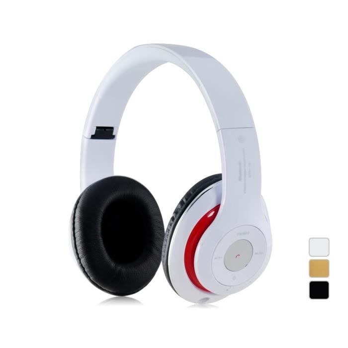 STN-16 Wireless On-ear Stereo Bluetooth Headset with TF Card Slot ...