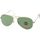 RAY BAN Lunettes de Soleil Aviator Doré RB3025 Mi