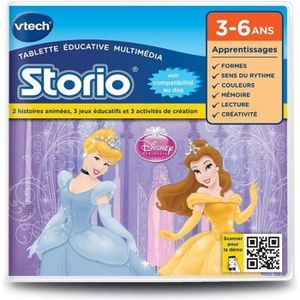 VTECH Jeu pour Storio 2 : Princesses Disney