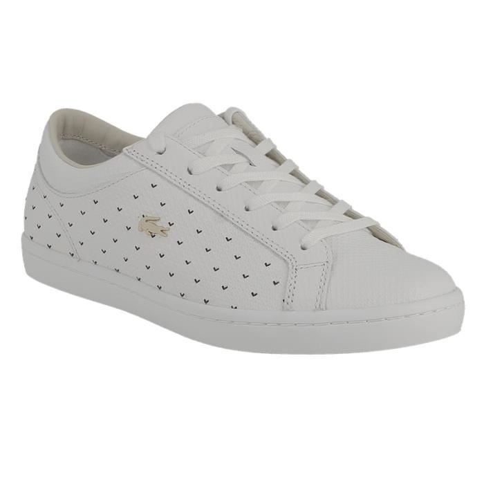 lacoste basket blanche femme
