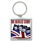 PORTE CLES THE BEATLES - Porte-clés métal Story