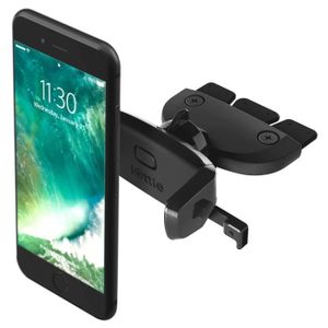 IOTTIE Support Clip Trappe CD Easy One Touch Mini pour Smartphone - Noir