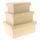 LA FOURMI Lot de 3 boites gigognes en bois 18 x 13