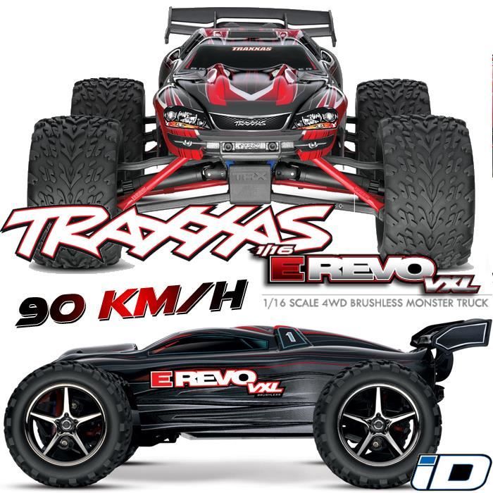 Voiture Truggy EREVO 4x4 1/16 VXL BRUSHLESS TQ 2