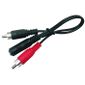 CABLE AUDIO VIDEO ADAPT jack F 3,5 vers 2 RCAM