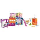 HABITATION-DECOR MINIATURE Polly Pocket - Maison à paillettes de Polly