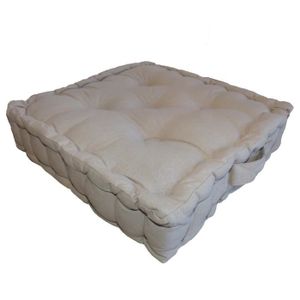 Coussin de sol Coton 40x40x9cm LIN