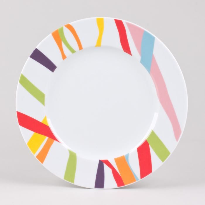 TABLE PASSION - ASSIETTE PLATE 27 RUBAN (Lot De 6) - Achat / Vente ...