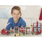 UNIVERS MINIATURE COMPLET Lego La Caserne Des Pompiers