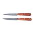 COUVERTS - MENAGERE LOT DE 2 COUTEAUX DE CUISINE  LAME 10,5 CM