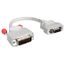 CABLE AUDIO VIDEO Câble moniteur DVI mâle   MDR20 femelle 20cm