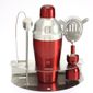 SHAKER - SET COCKTAIL  Set pour cocktails 5 pièces Red - Inox