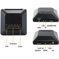 PASSERELLE - DISQUE DUR - LECTEUR MULTIMEDIA Passerelle multimédia portable 720P HDMI DIVX