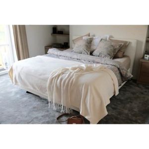 Couv. Polaire 350g/m2 ECRU 180x220cm