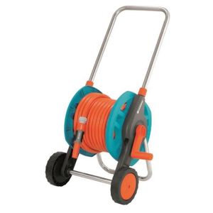 Dévidoir sur roues équipé + Tuyau 20m Gardena