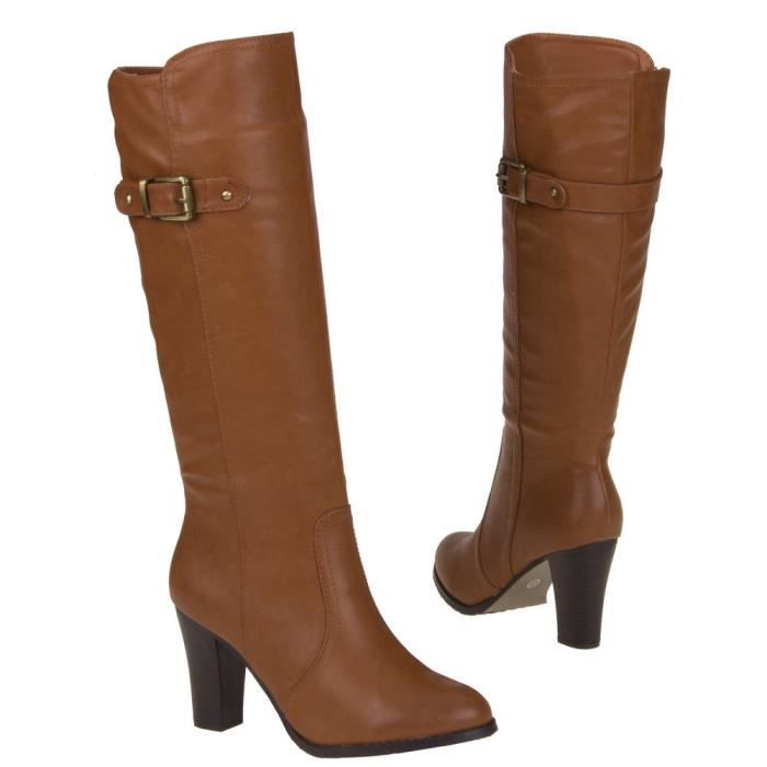 botte camel a talon