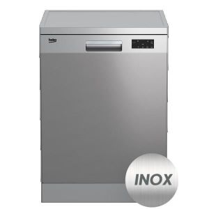 BEKO DFN16420X - Lave-vaisselle posable - 14 couverts - A++ - Moteur induction - Inox